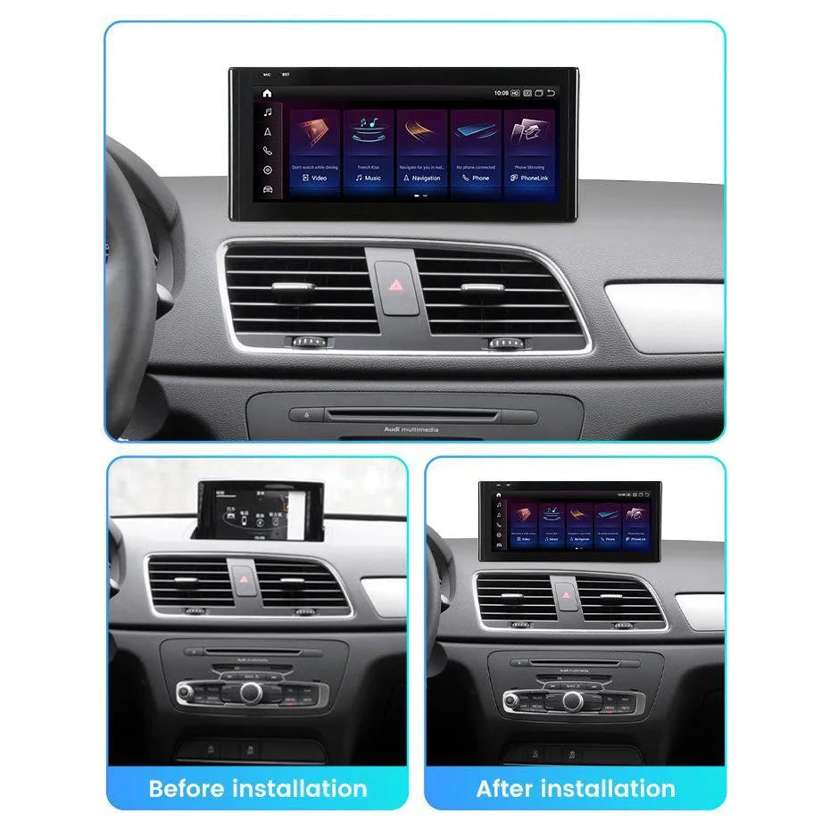 Apple CarPlay & Android Auto Android Screen Upgrade – 2013-2018 Audi Q3