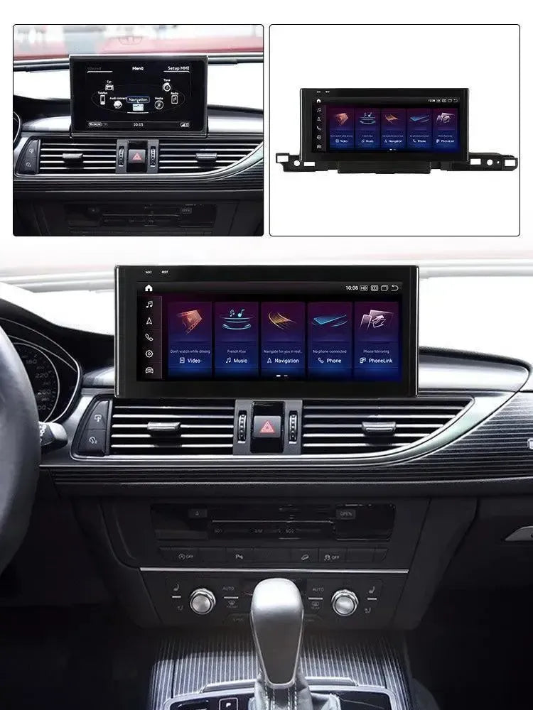 Apple CarPlay & Android Auto Android Screen Upgrade – 2016-2018 Audi A6 & A7 & RS6 & RS7 & S6 & S7
