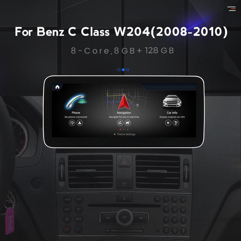 Apple CarPlay & Android Auto Android Screen Upgrade - Mercedes Benz C Class W204/S204