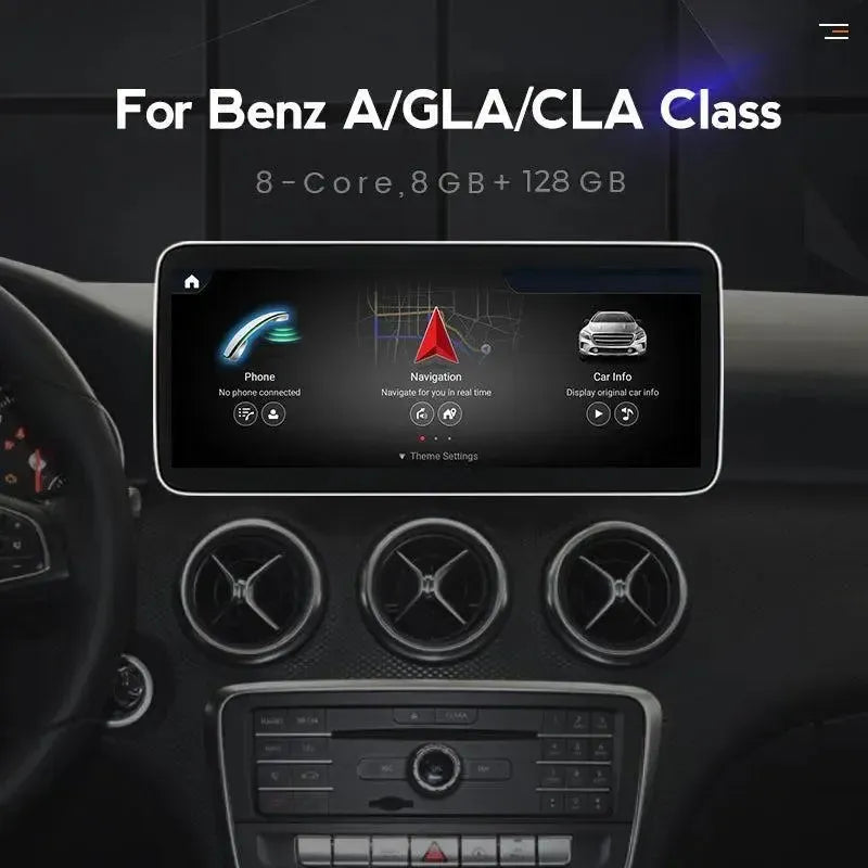 Apple CarPlay & Android Auto Android Screen Upgrade - Mercedes Benz CLA-Class C117