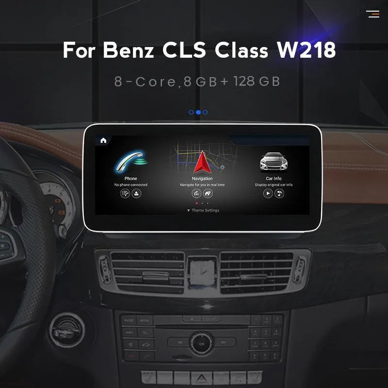 Apple CarPlay & Android Auto Android Screen Upgrade - Mercedes Benz CLS Class C218 X218