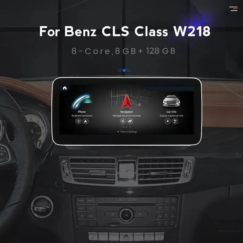 Apple CarPlay & Android Auto Android Screen Upgrade - Mercedes Benz CLS Class C218 X218