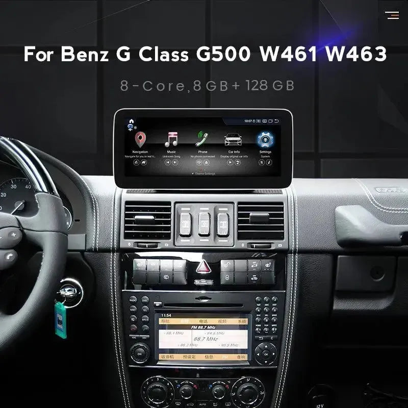 Apple CarPlay & Android Auto Android Screen Upgrade - Mercedes Benz G Class W461 & W463