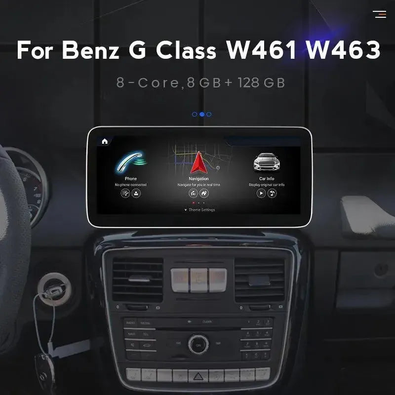 Apple CarPlay & Android Auto Android Screen Upgrade - Mercedes Benz G Class W461 & W463