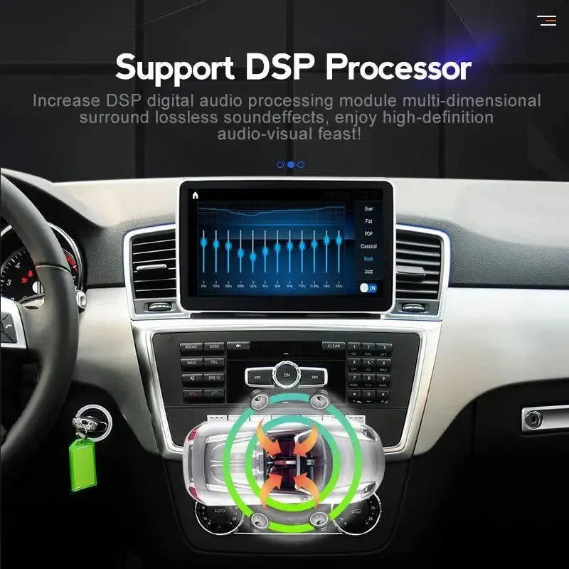 Apple CarPlay & Android Auto Android Screen Upgrade - Mercedes Benz GL & ML Class X166 & X166