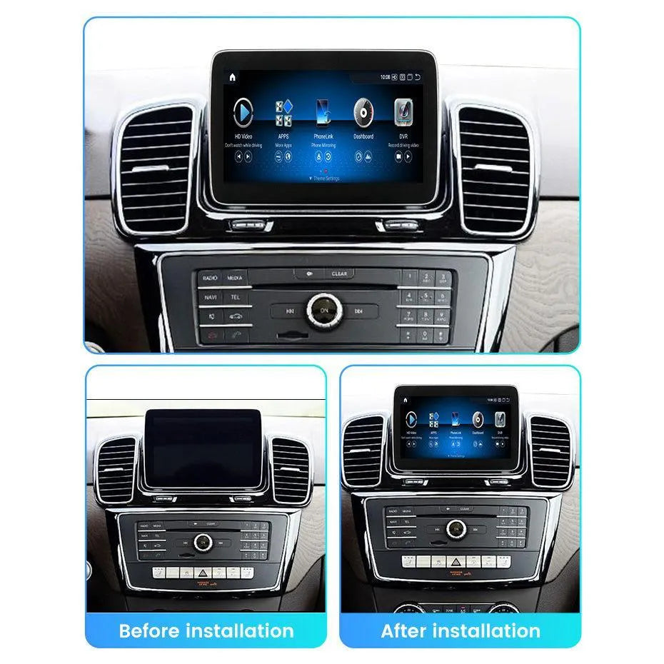 Apple CarPlay & Android Auto Android Screen Upgrade - Mercedes Benz GLE & GLS W166 & X166