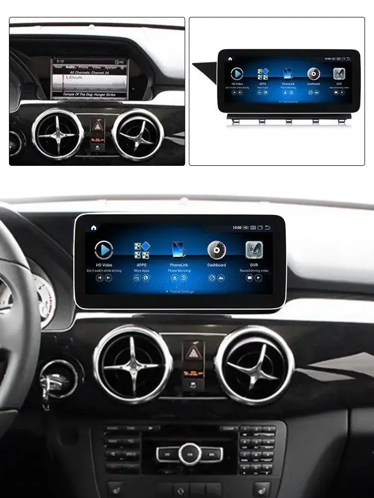 Apple CarPlay & Android Auto Android Screen Upgrade - Mercedes Benz GLK-Class X204