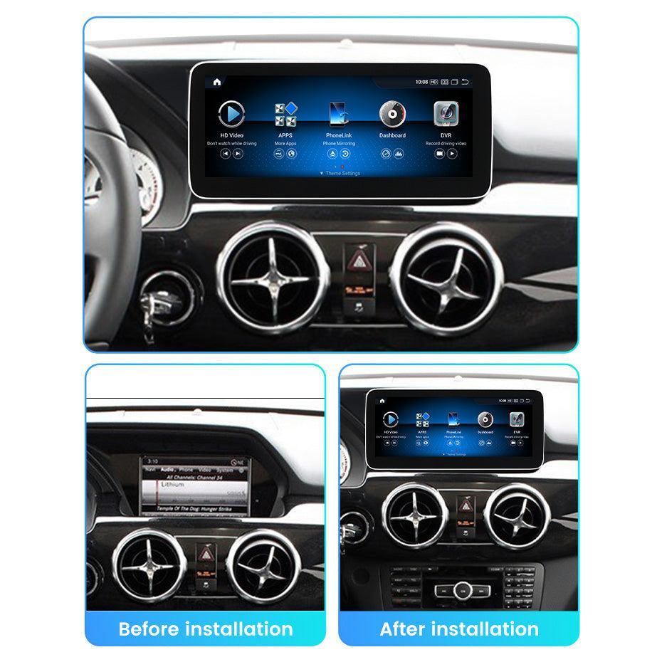 Apple CarPlay & Android Auto Android Screen Upgrade - Mercedes Benz GLK-Class X204