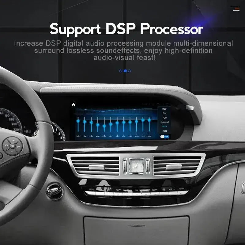 Apple CarPlay & Android Auto Android Screen Upgrade - Mercedes Benz S Class W221