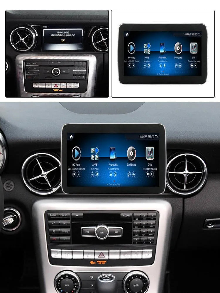 Apple CarPlay & Android Auto Android Screen Upgrade - Mercedes Benz SLK & SLC & SL Class R172 & R231