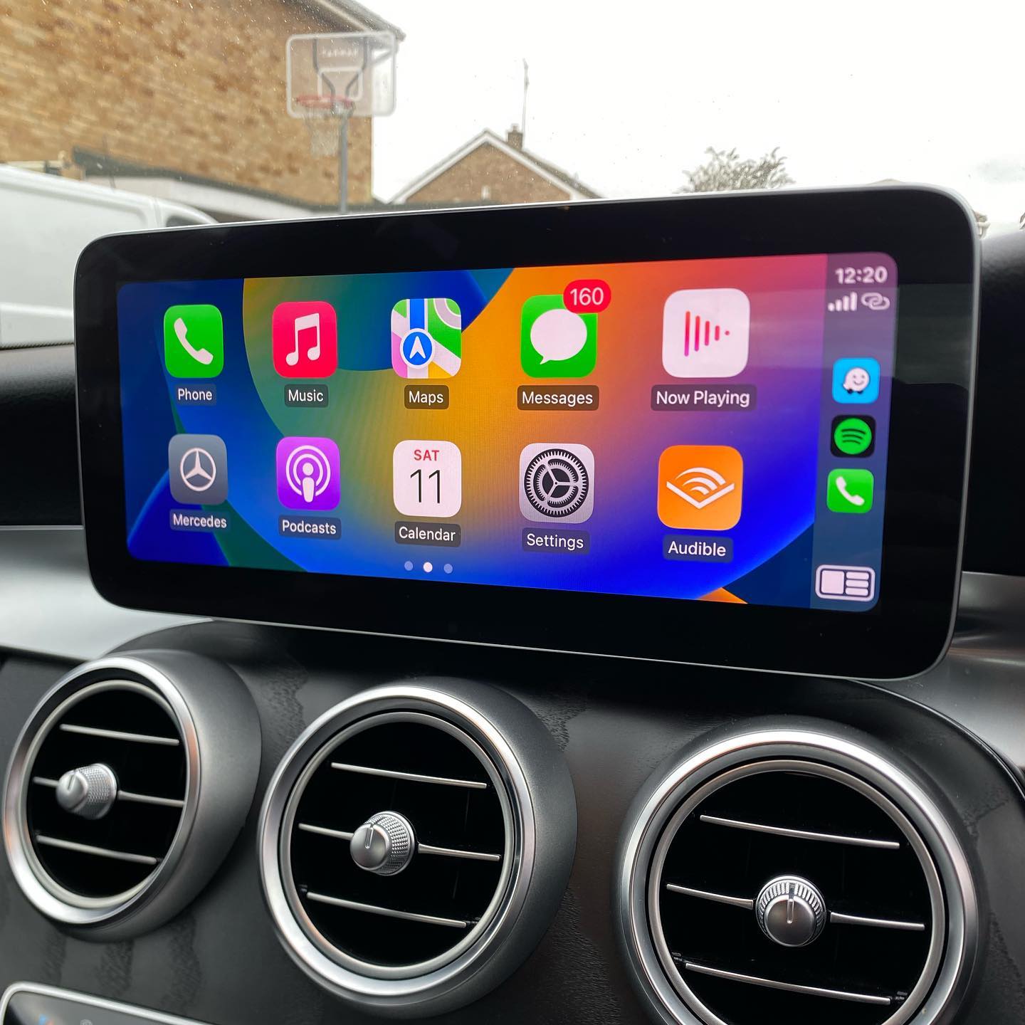 Apple CarPlay & Android Auto Retrofit - Mercedes Benz, NTG 3.5 (Square LVDS)