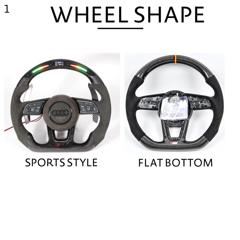 Audi RS Style - Full Custom Steering Wheel