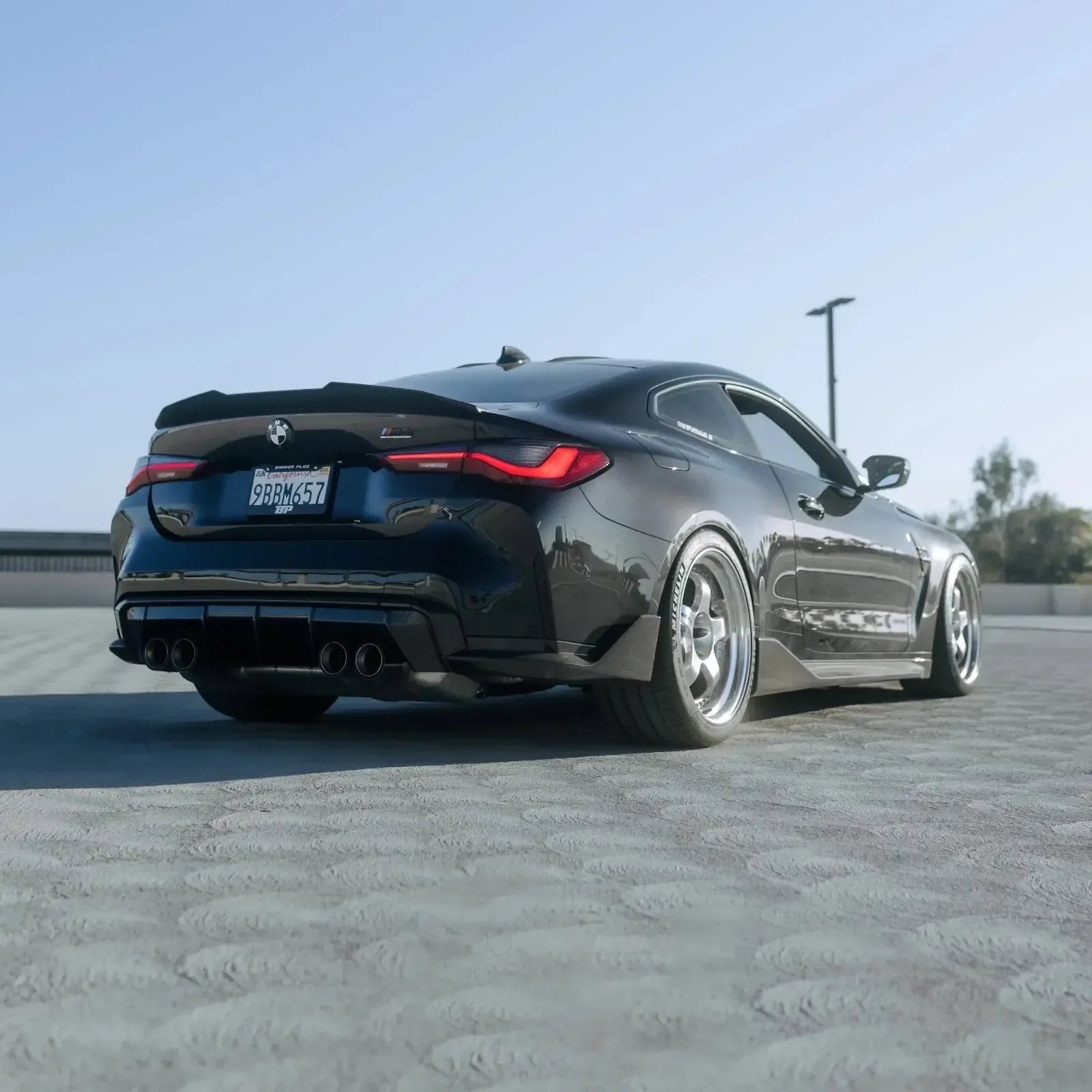 BMW G8X M3/M4 Carbon Fiber Rear Canard Splitters