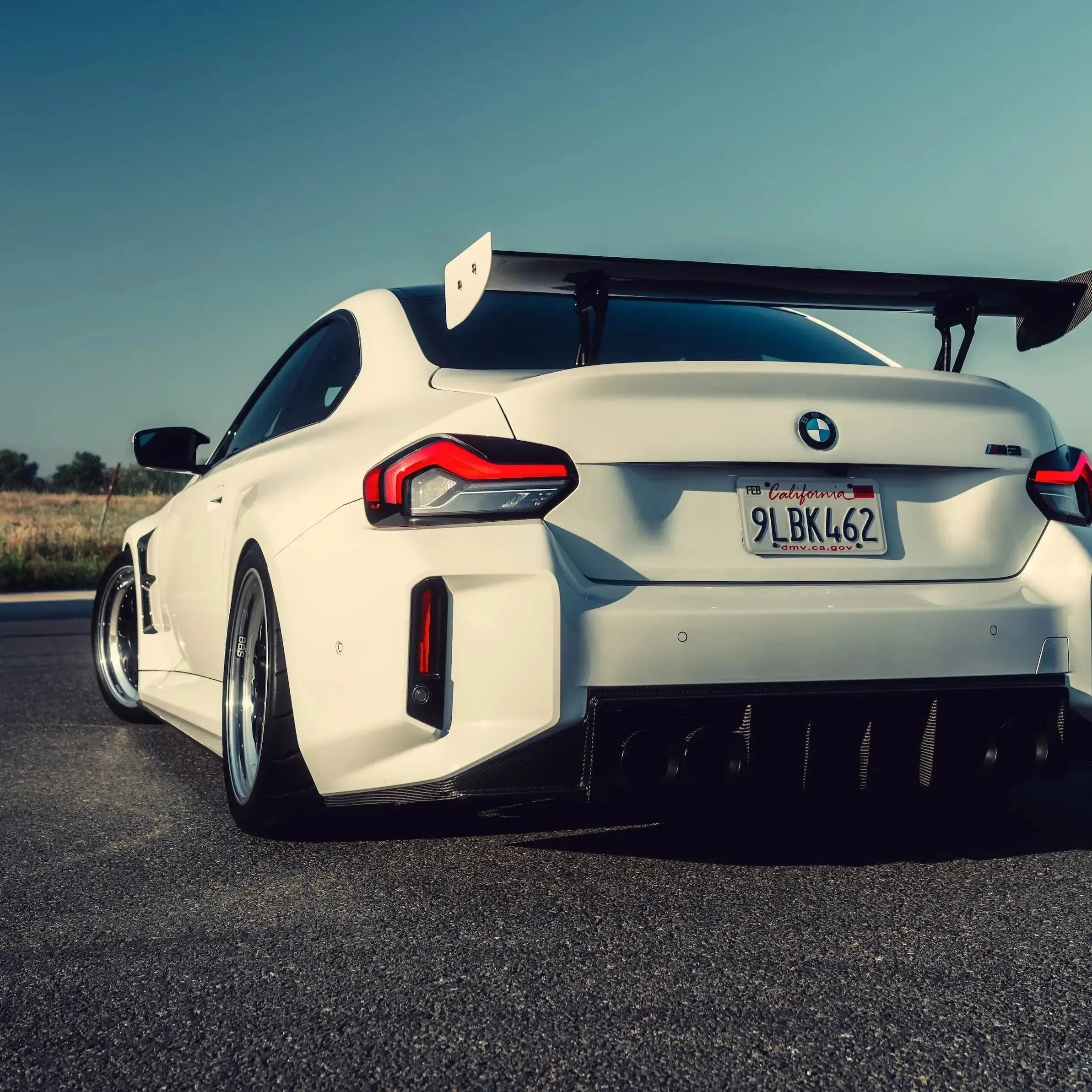 BP Design Carbon Fiber Rear Diffuser V1 - BMW G87 M2
