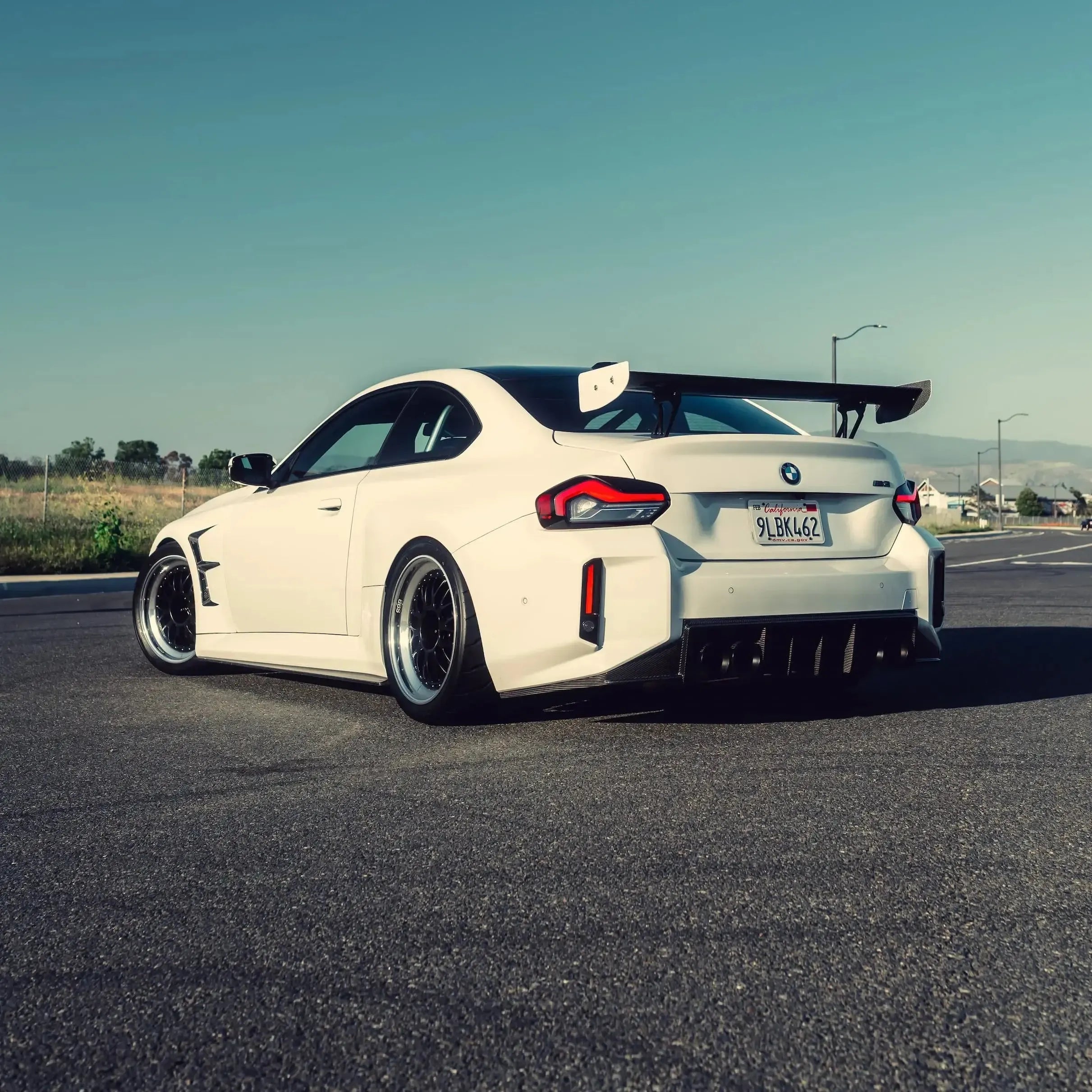 BP Design Carbon Fiber Rear Diffuser V1 - BMW G87 M2