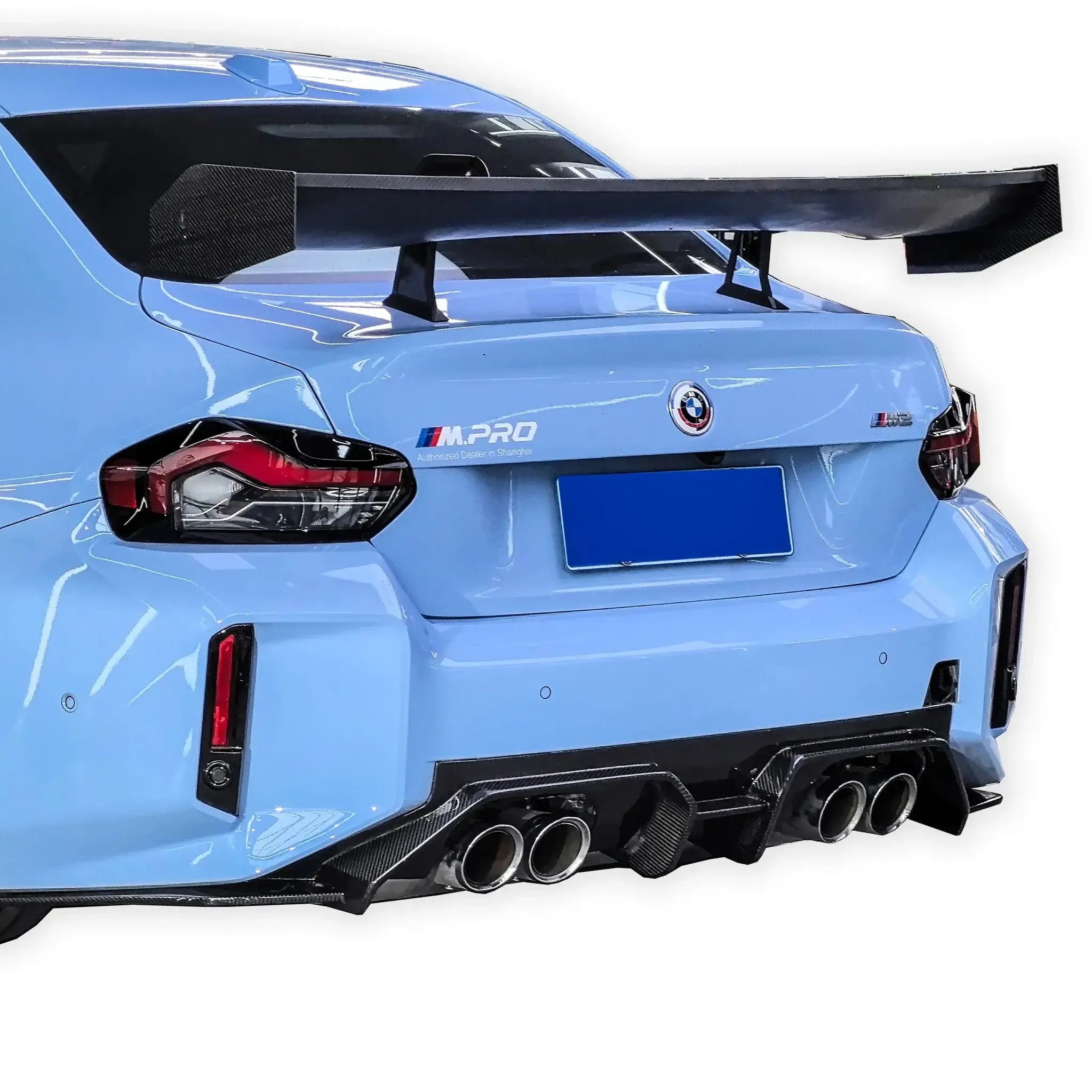 BP Design Carbon Fiber Rear Diffuser V2 - BMW G87 M2