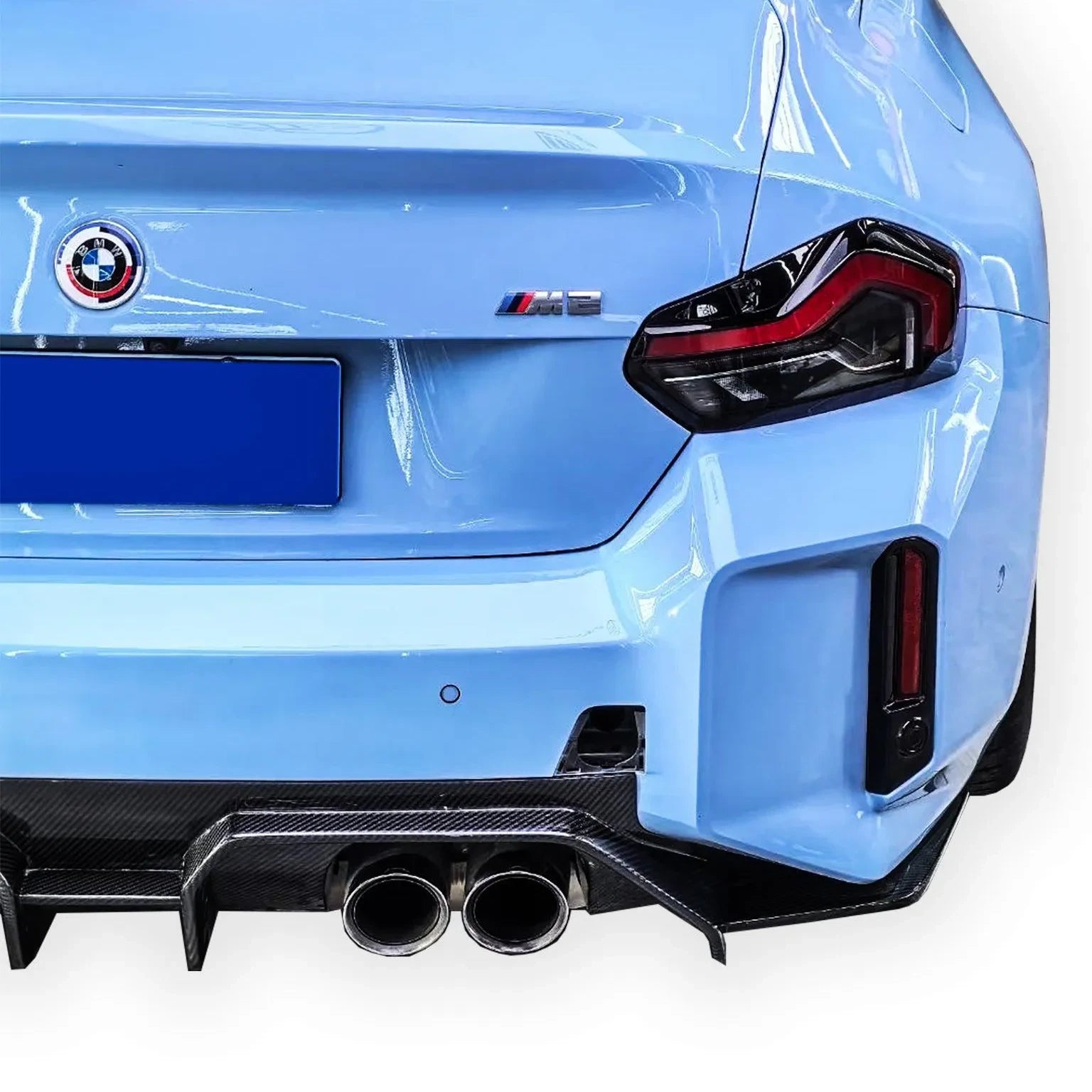 BP Design Carbon Fiber Rear Diffuser V2 - BMW G87 M2