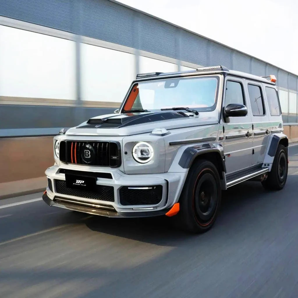 BRB G900 Style Carbon Fiber Engine Hood - G Wagon W464 G350 & G500 & G63