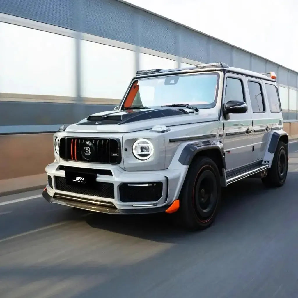 BRB G900 Style Carbon Fiber Mirror Caps Set - G Wagon W464 G350 & G500 & G63