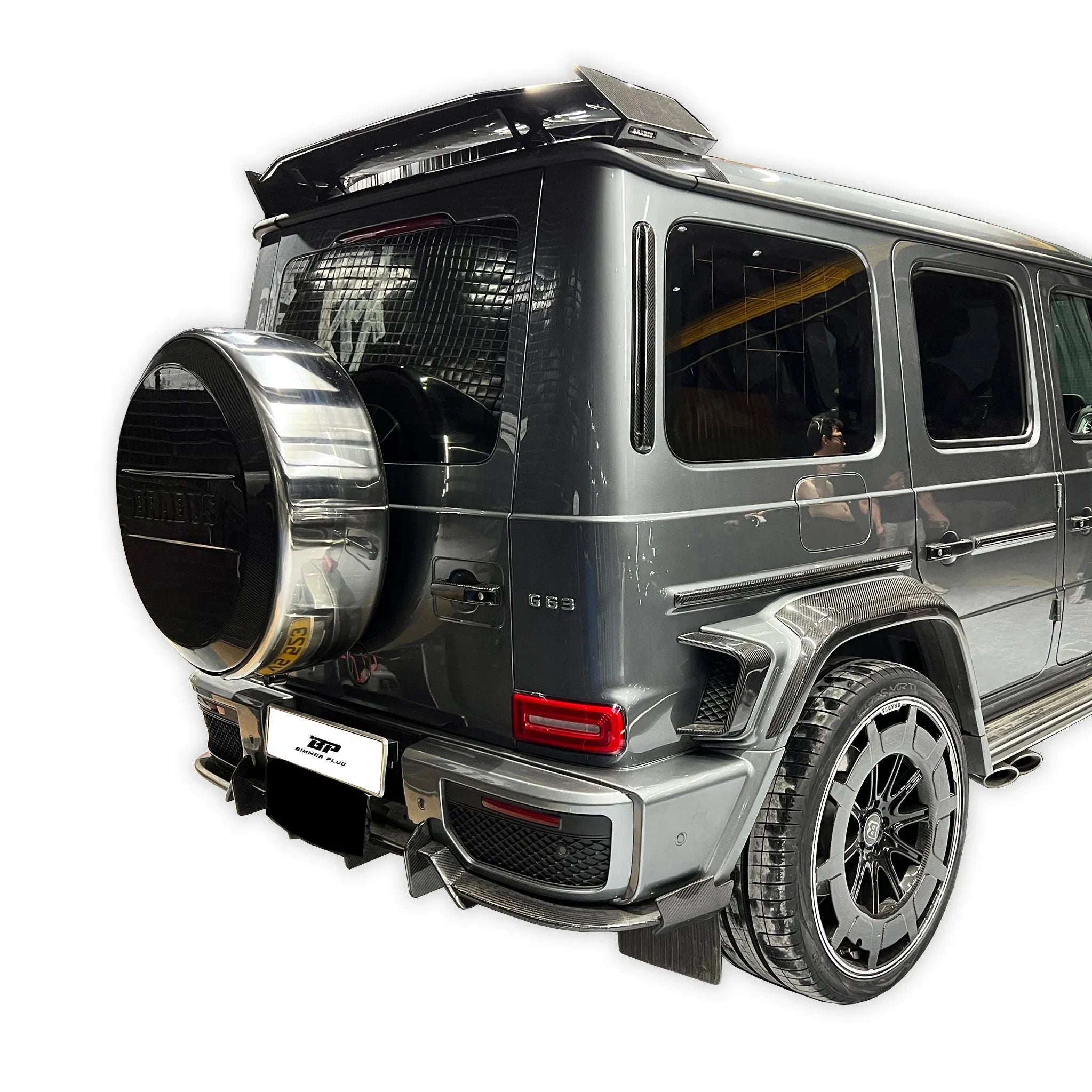 BRB G900 Style Carbon Fiber Rear Wings - G Wagon W464 G350 & G500 & G63