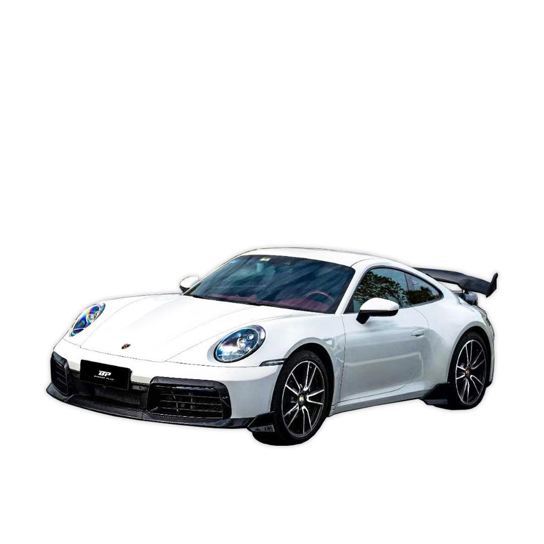 BRB Style Carbon Fiber Front Lip - Porsche 992.1 911 Carrera & Carrera S
