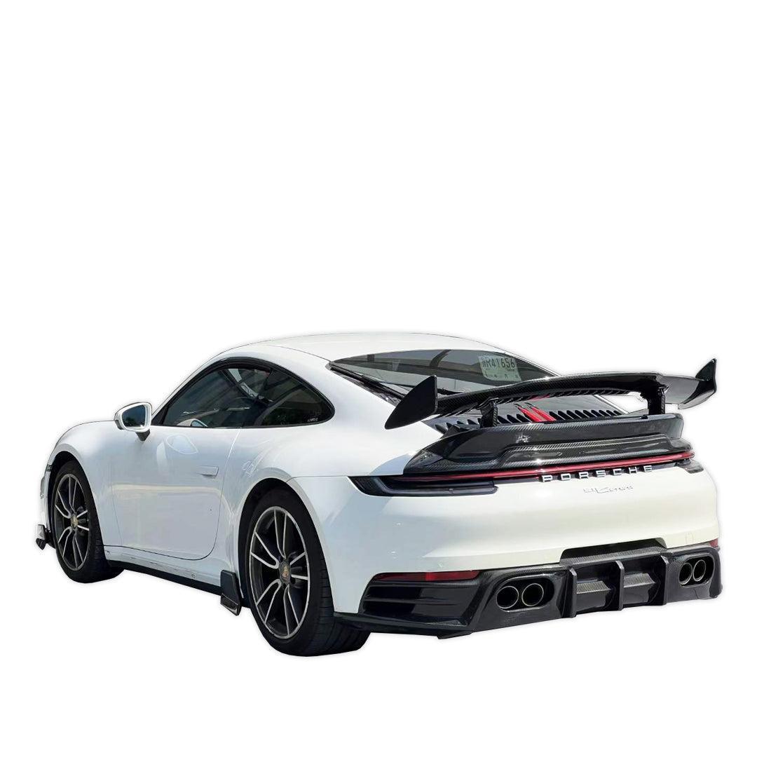 BRB Style Carbon Fiber Rear Diffuser - Porsche 992.1 911 Carrera & Carrera S
