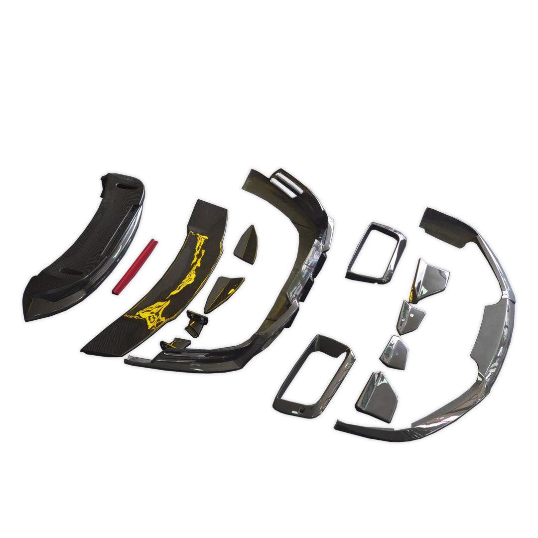 BRB Style Carbon Fiber Rear Diffuser - Porsche 992.1 911 Carrera & Carrera S