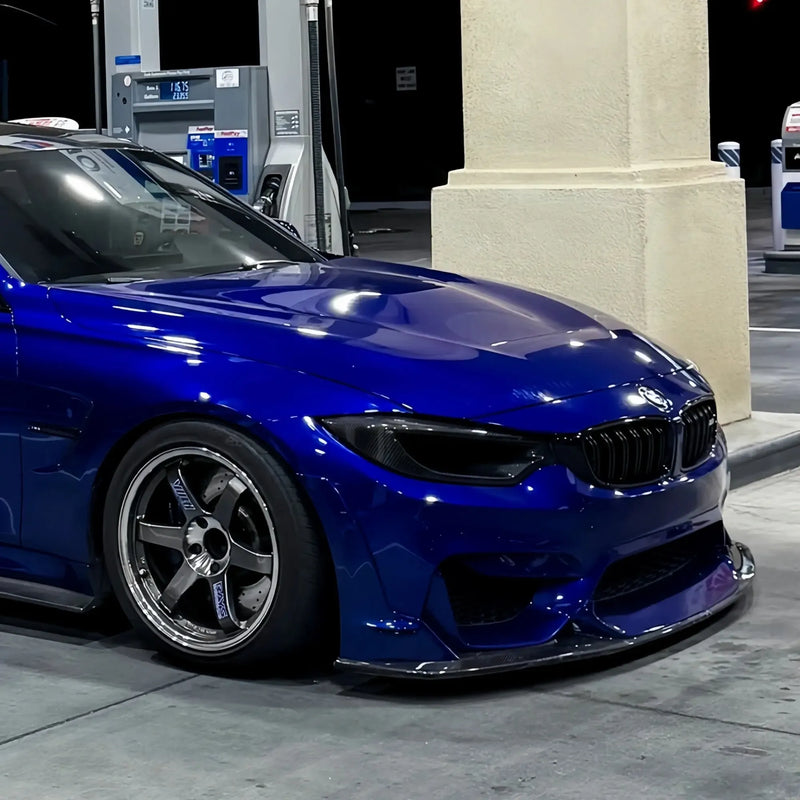 Carbon Fiber Headlight Delete Air Intake - BMW F80 M3 & F82/F83 M4 & F32 4 Series