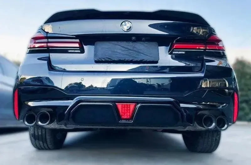 CS Style ABS Rear Diffuser w/ Brake Light - BMW G30 5 Series