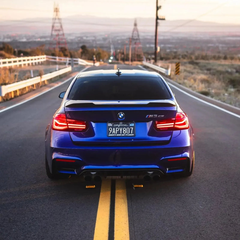 CS Style Carbon Fiber Trunk Spoiler - BMW F80 M3 & F30 3 Series