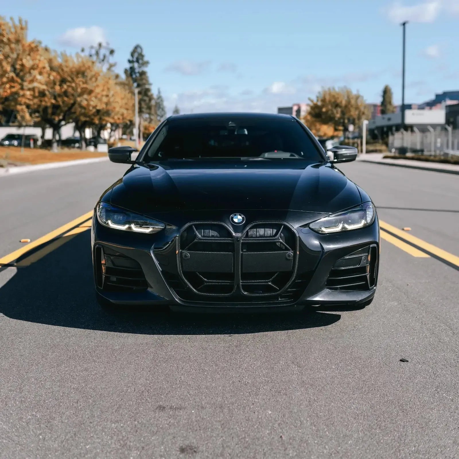 CSL Style Carbon Fiber Front Grille - BMW G22/G23/G26 4 Series