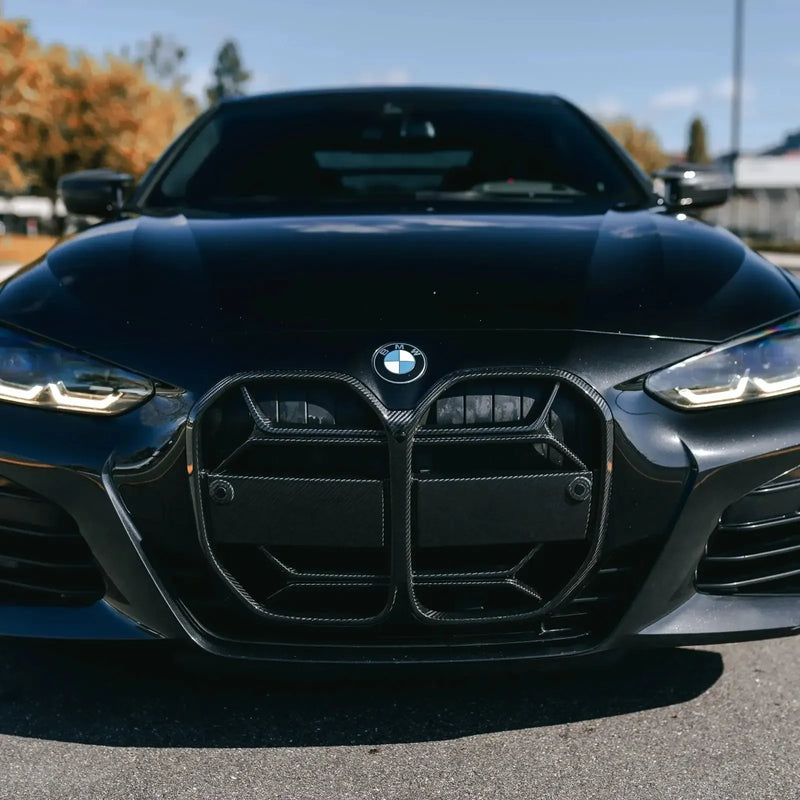 CSL Style Carbon Fiber Front Grille - BMW G22/G23/G26 4 Series