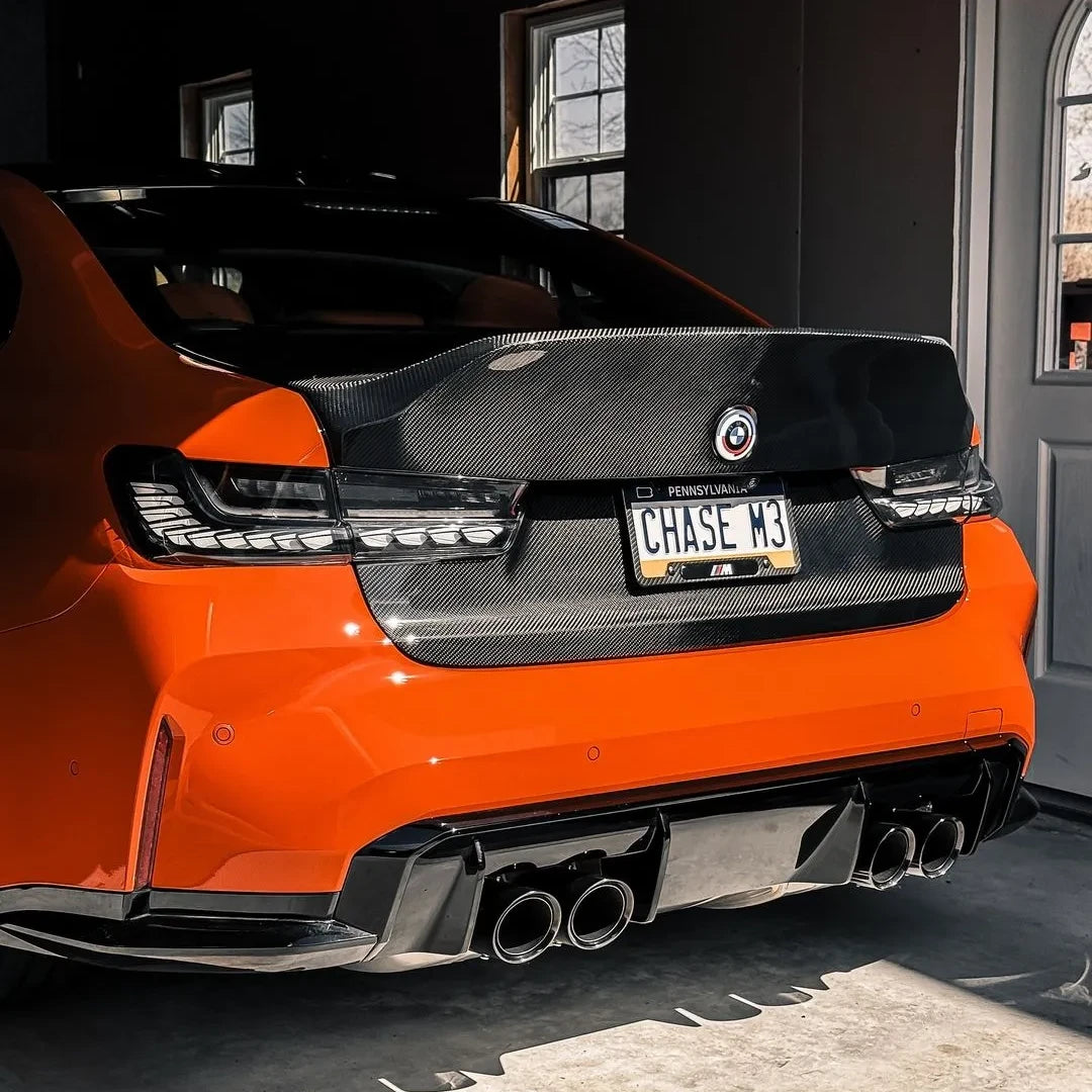 CSL Style Carbon Fiber Rear Trunk - BMW G80 M3 & G20 3 Series