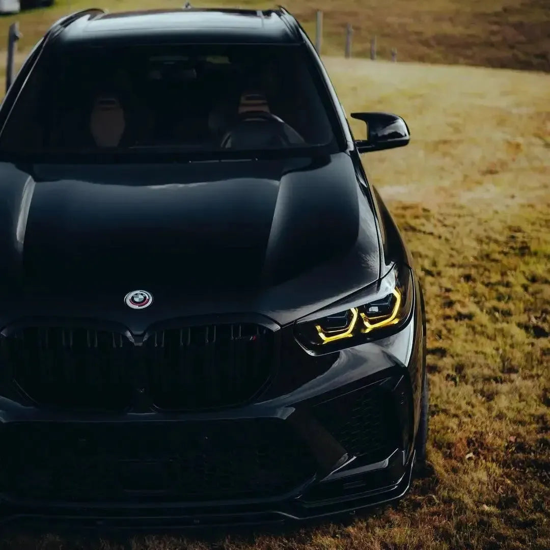 CSL Yellow Headlight DRL Module - BMW F95 X5M, F96 X6M, G05 X5, & G06 X6