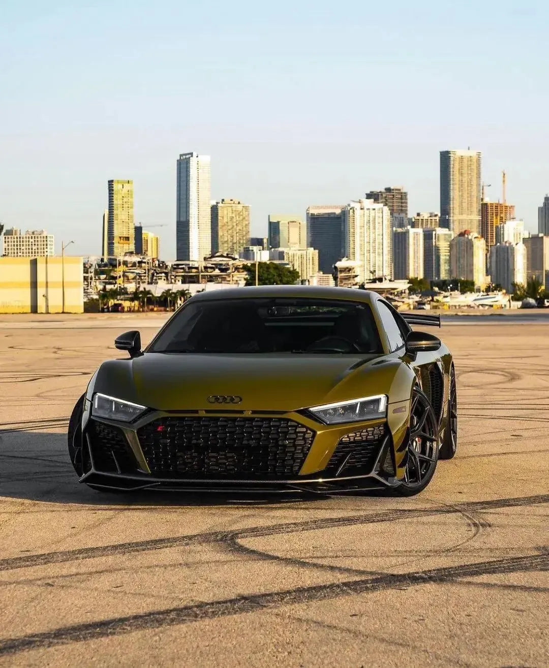 Capristo Style Carbon Fiber Front Canards - Audi R8 V10 Gen 2 Facelift