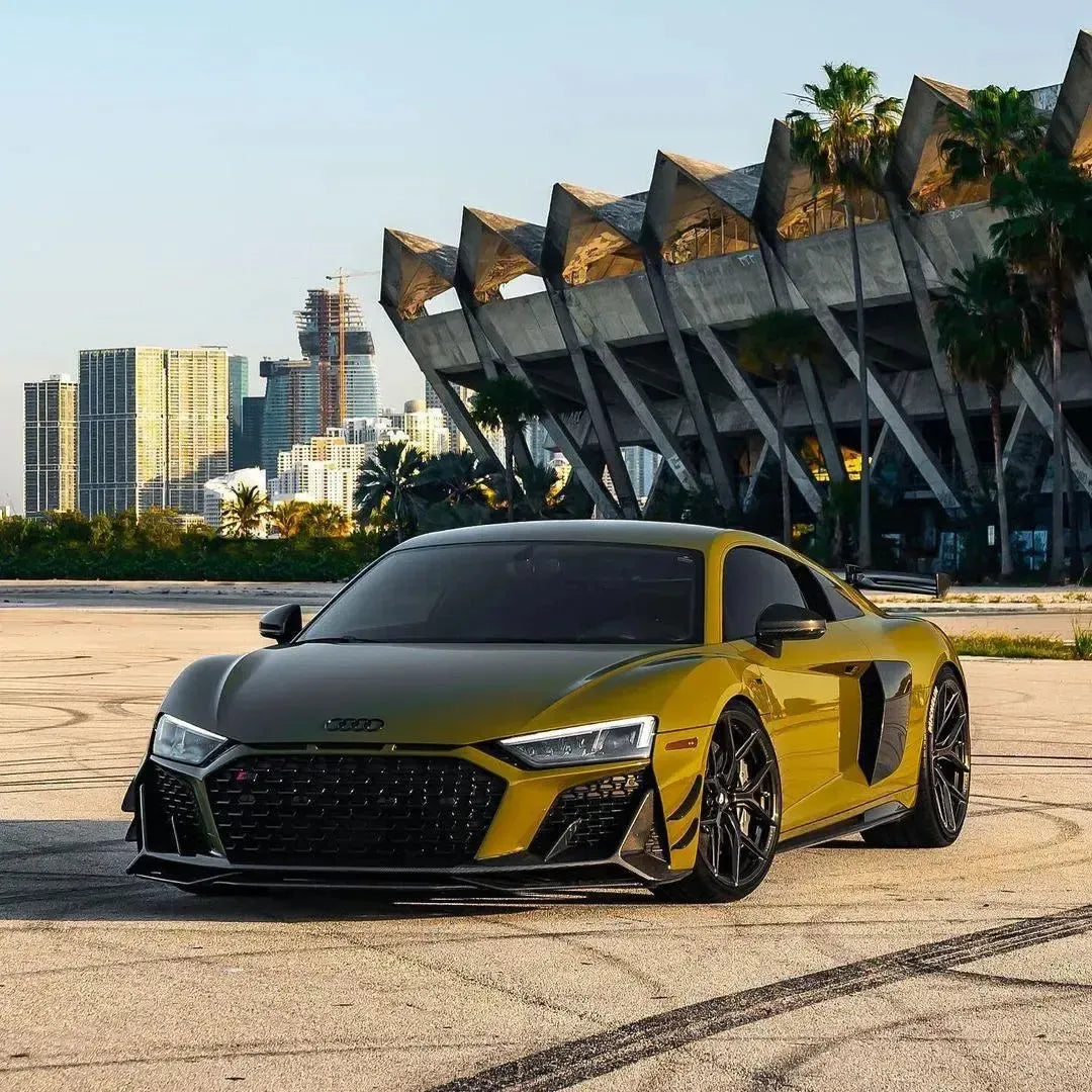 Capristo Style Carbon Fiber Front Canards - Audi R8 V10 Gen 2 Facelift