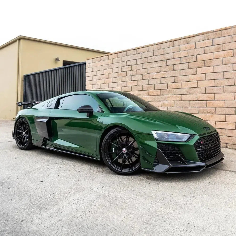 Capristo Carbon Fiber Side Fins - Audi R8 (Gen2) Facelift