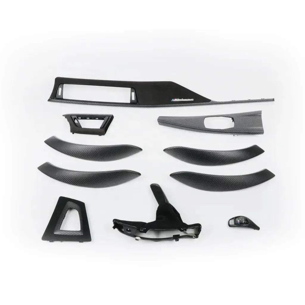 Carbon Fiber & Alcantara Dashboard & Interior Trim Set - BMW F30 3 Series & F32/F33/F36 4 Series