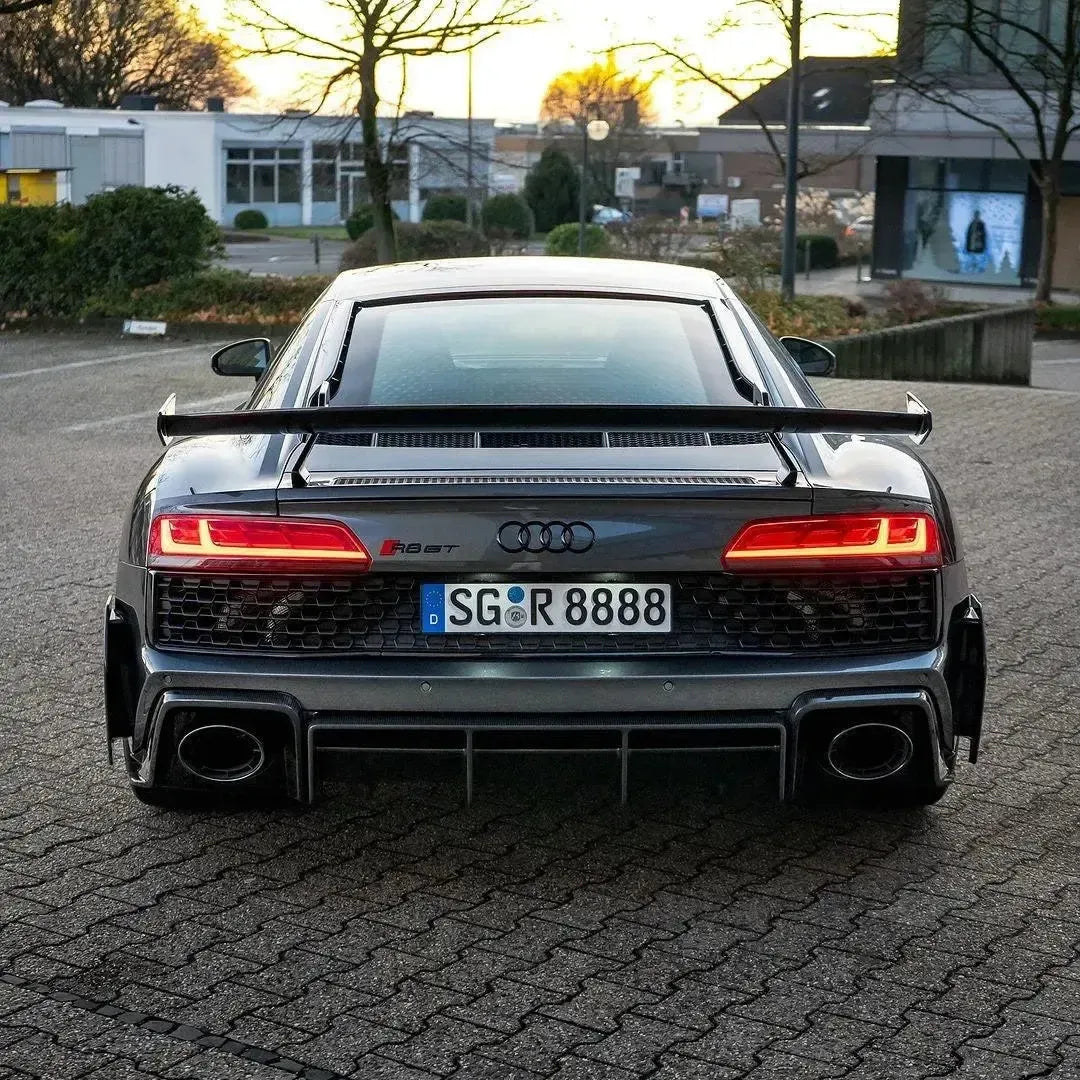 Performance Style Carbon Fiber Rear Diffuser - Audi R8 V10 Gen 2 Facelift