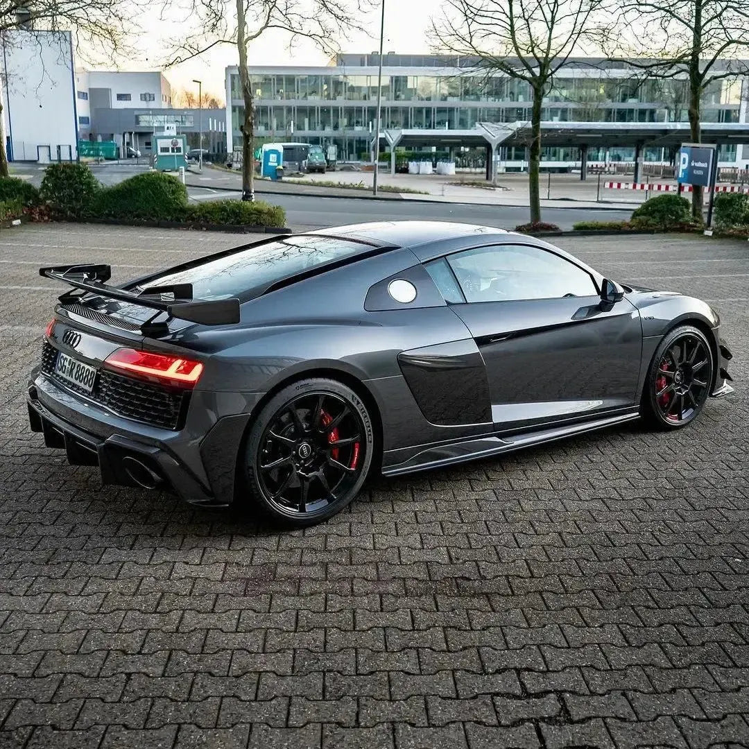 Carbon Fiber Rear Bumper Splitters - Audi R8 V10 Gen 2 Facelift