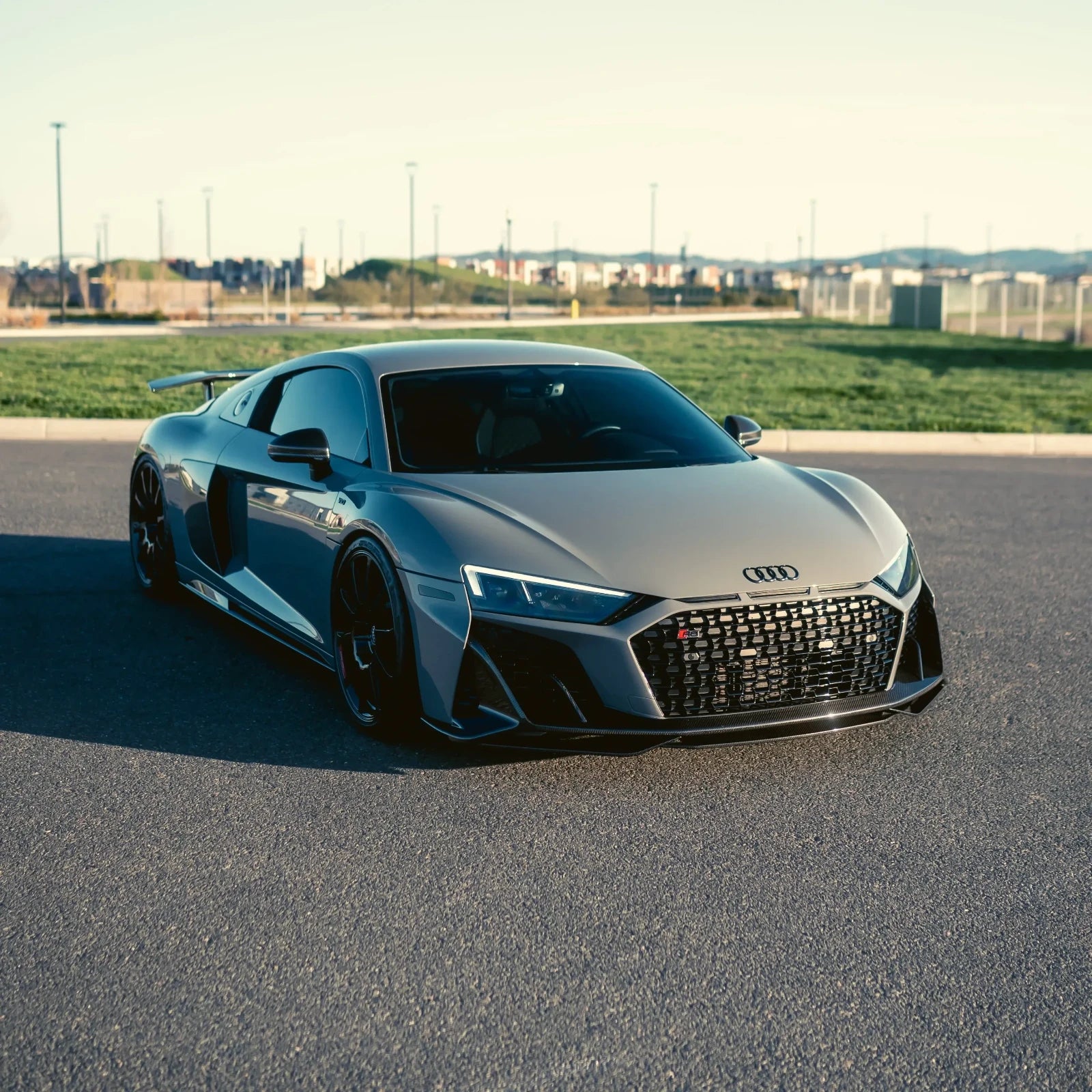 Capristo Style Carbon Fiber Front Lip - Audi R8 V10 Gen 2 Facelift