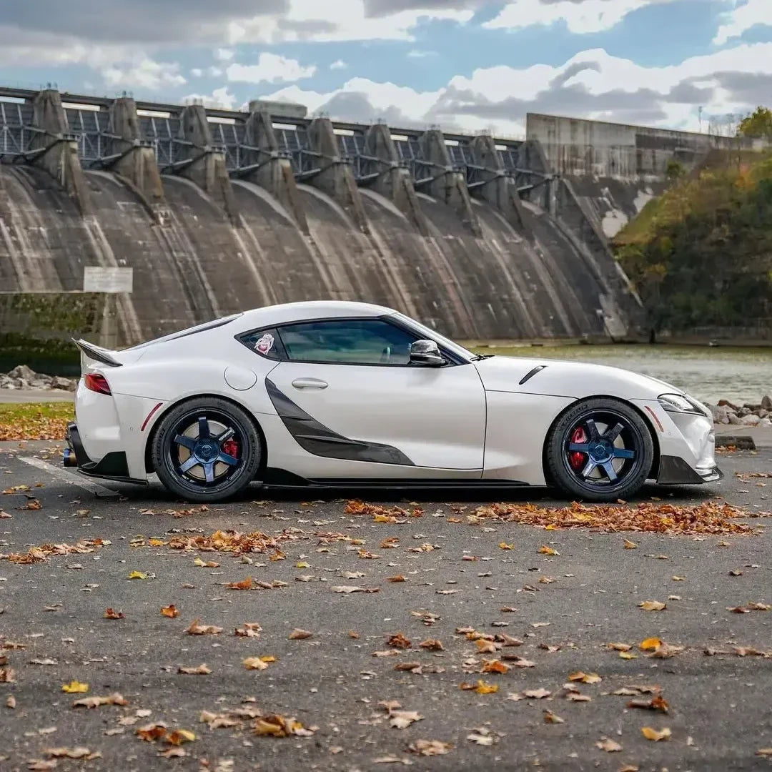 Carbon Fiber Door Fender Trim Set - Toyota A90 GR Supra