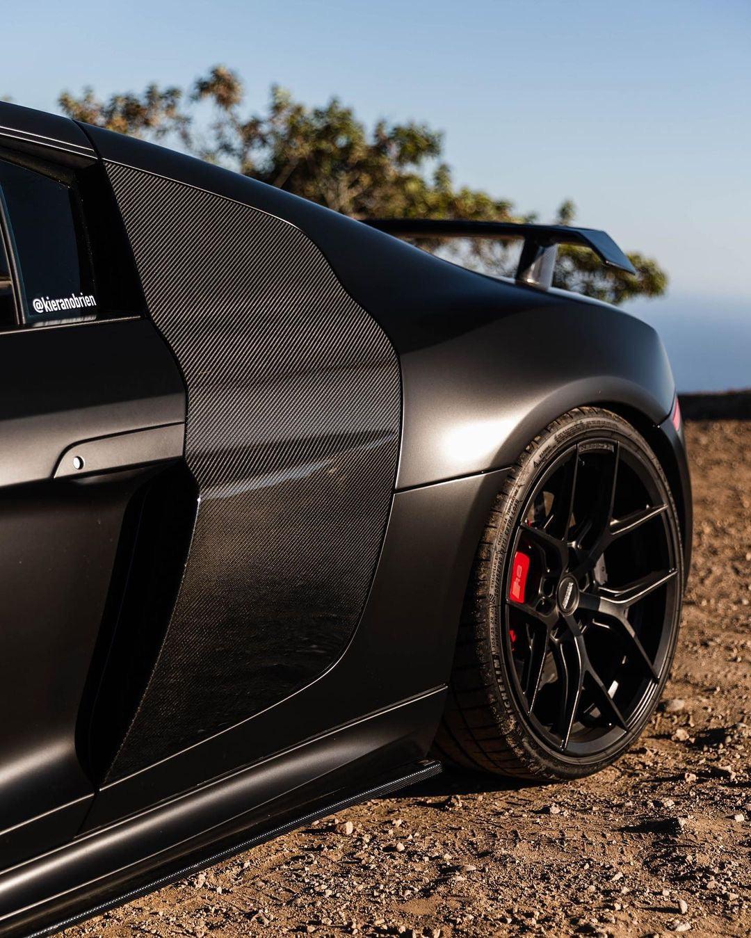 Carbon Fiber Door Panel Trim - Audi R8 Gen 1