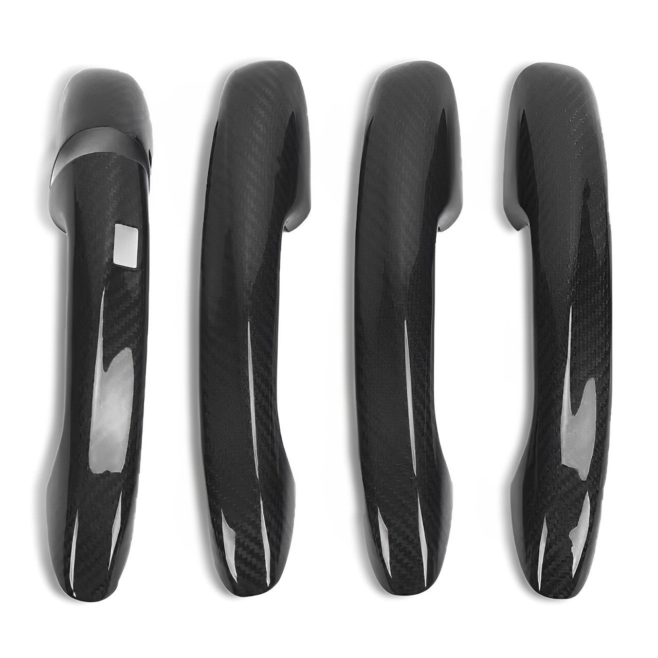 Carbon Fiber Exterior Door Handle Covers - Mercedes Benz C118 CLA Class, W205 C Class, W213 E Class, W222 S Class