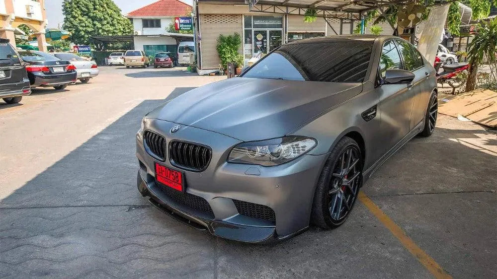 Carbon Fiber Eyelid Headlight Trim - BMW F10 M5 & 5 Series