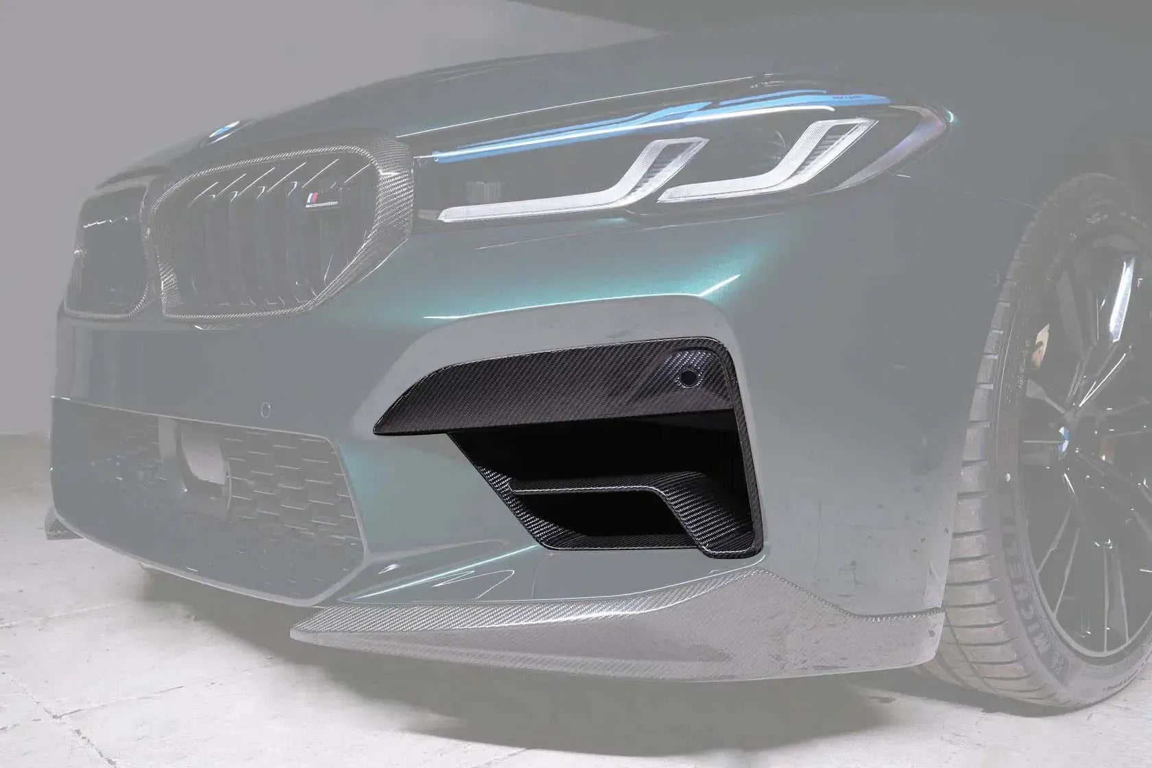 Carbon Fiber Front Bumper Air Ducts - BMW F90 M5 LCI