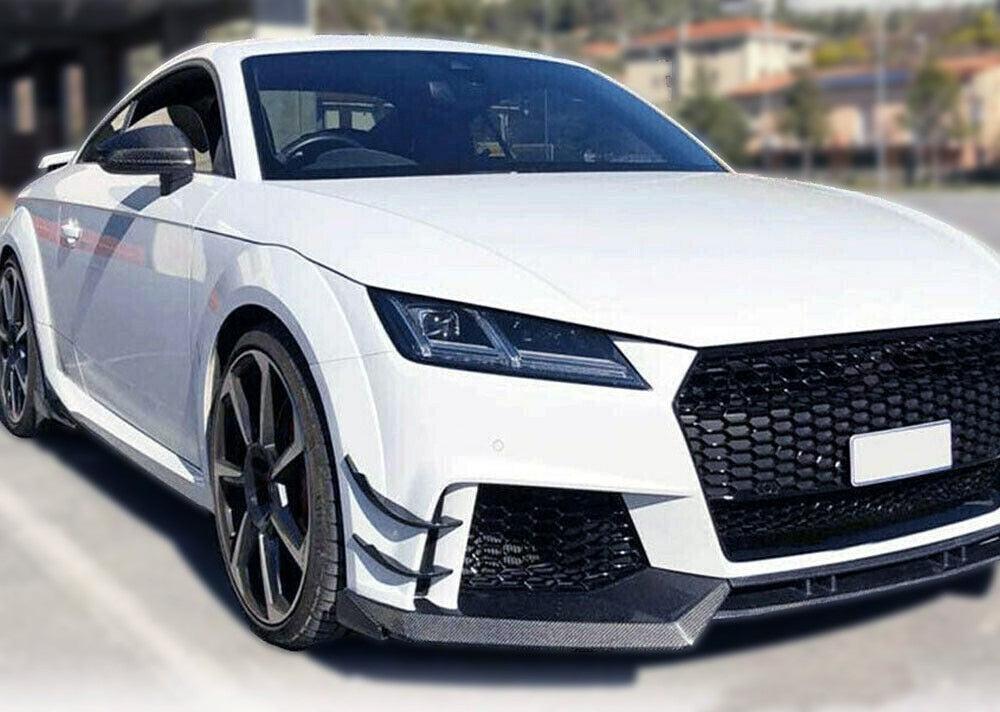 Carbon Fiber Front Bumper Canards - Audi MK3 TTRS