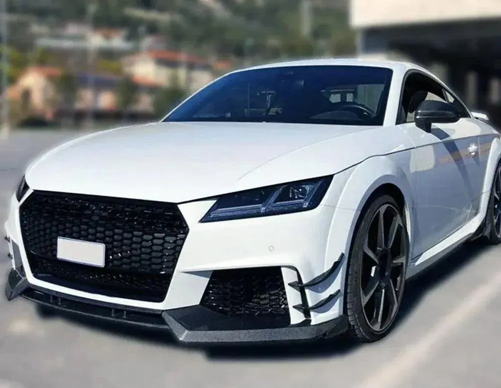 Carbon Fiber Front Bumper Canards - Audi MK3 TTRS