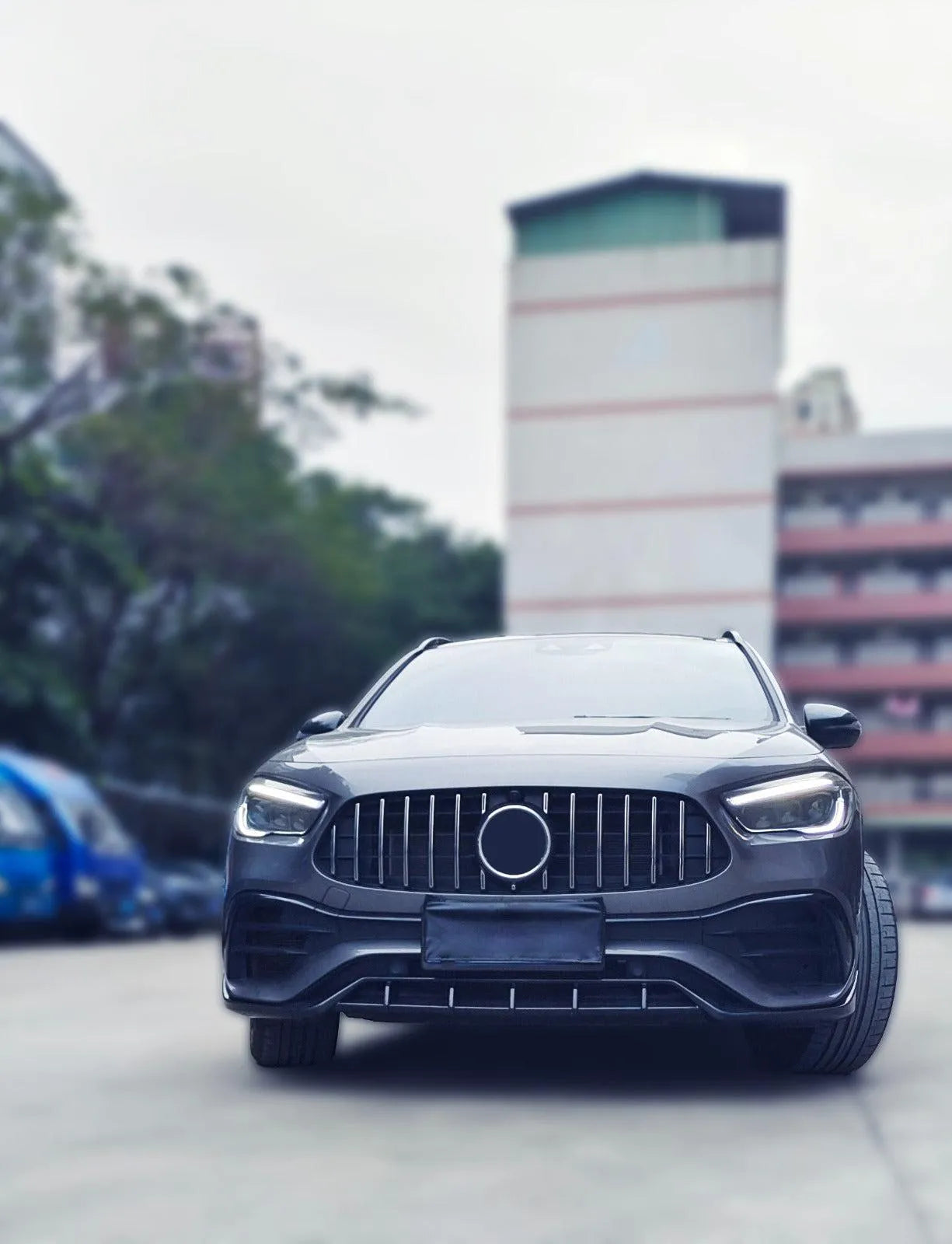 Carbon Fiber Front Lip - Mercedes Benz C253 GLC43 AMG