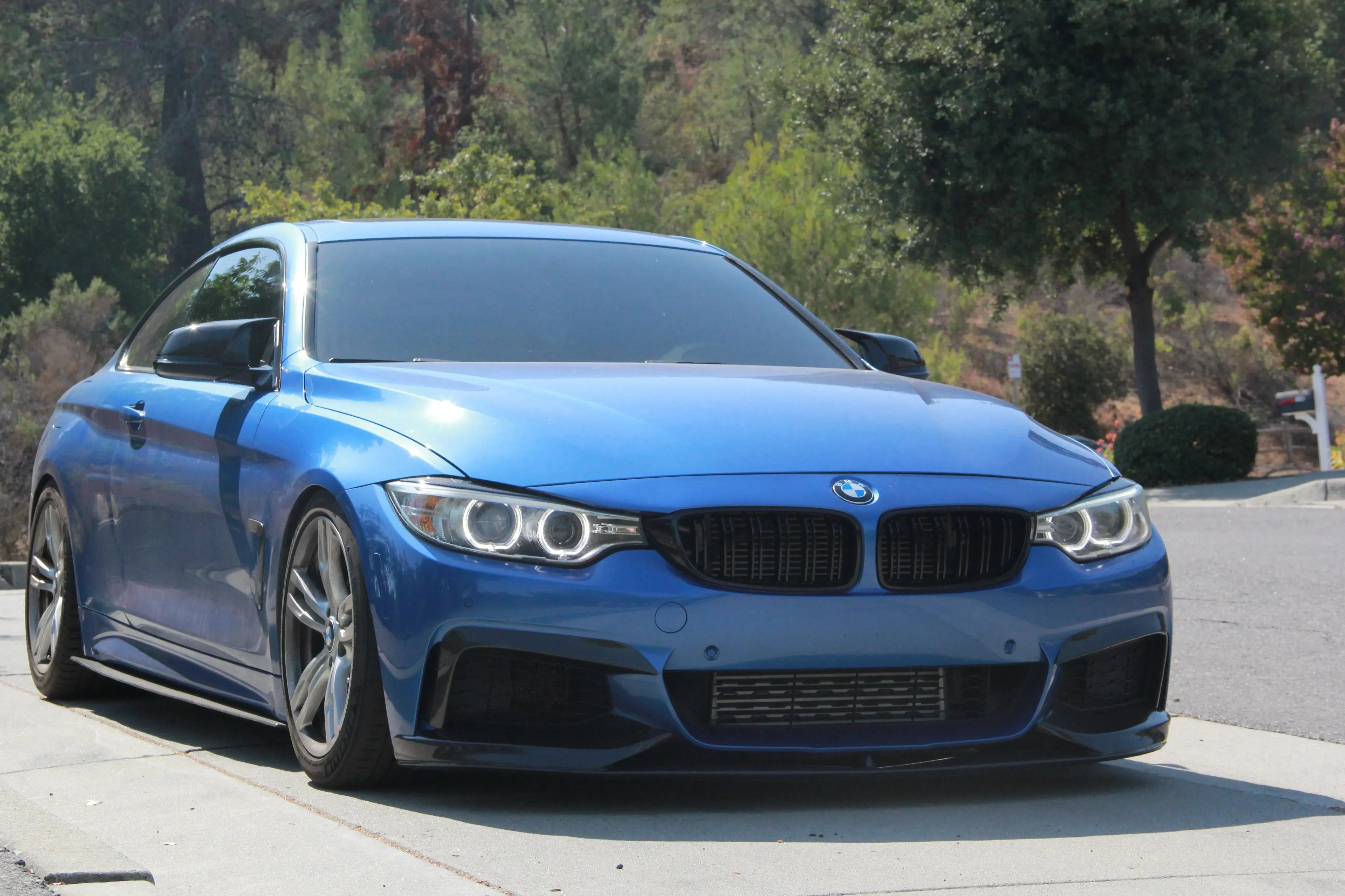 Carbon Fiber Front Upper Splitters - BMW F32 / F33 / F36 4 Series